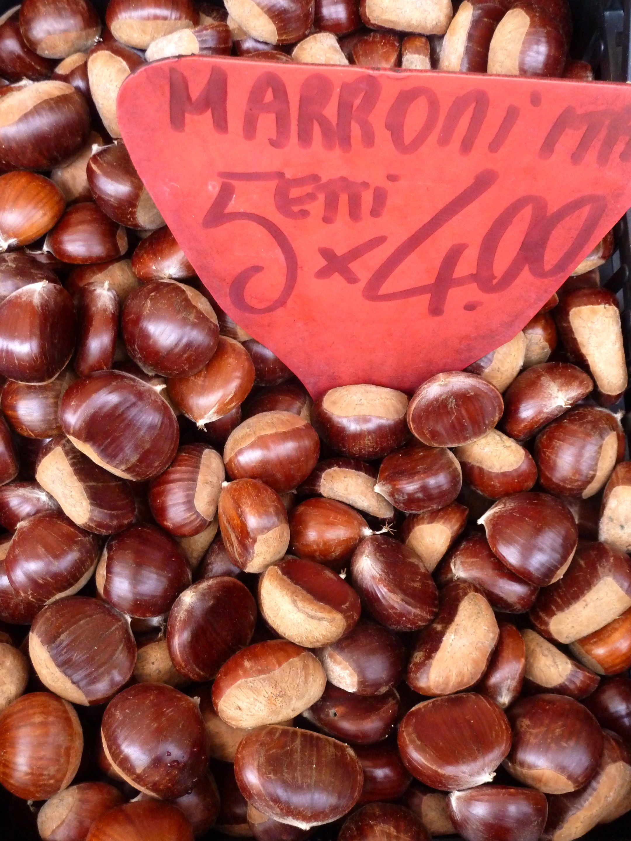 marroni at market